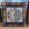 Hippie Guitar Quilt Blanket  Quilt
